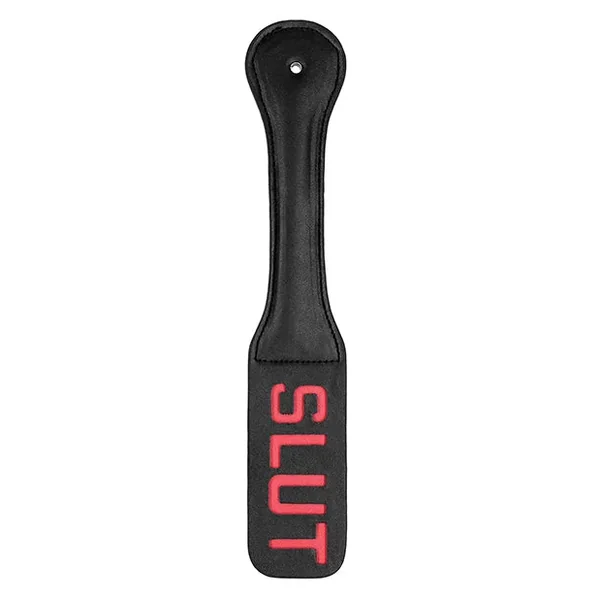 Shots Ouch Slut Paddle – Black