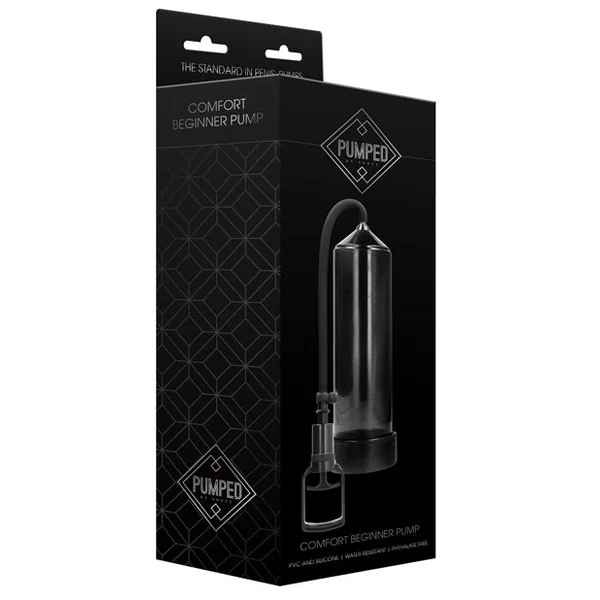 Shots Pumped Comfort Beginner Pump - Black