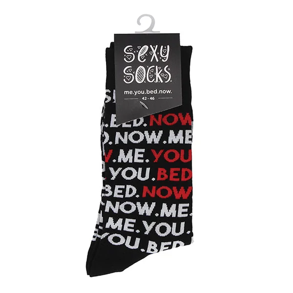 Shots Sexy Socks You, Me, Bed, Now - Male
