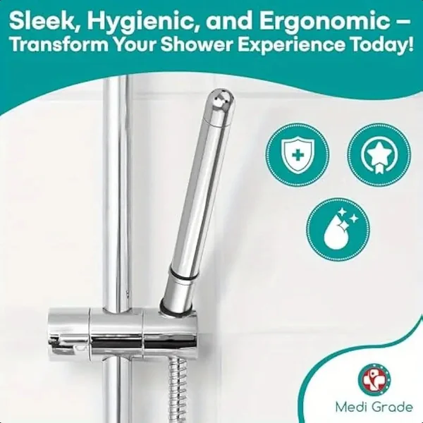 Shower System Enema Kit 8pc Aluminum Intimate Cleansing Enema Shower