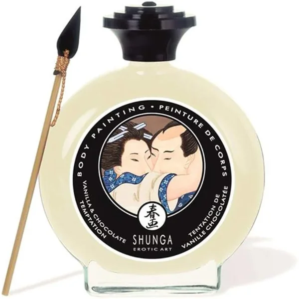 Shunga Edible Body Painting Vanilla & Chocolate Temptation