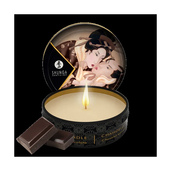 Shunga Massage Candle Chocolate
