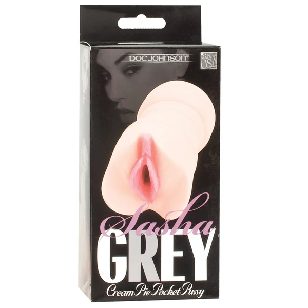 Signature Strokers Sasha Grey Cream Pie Pocket Pussy