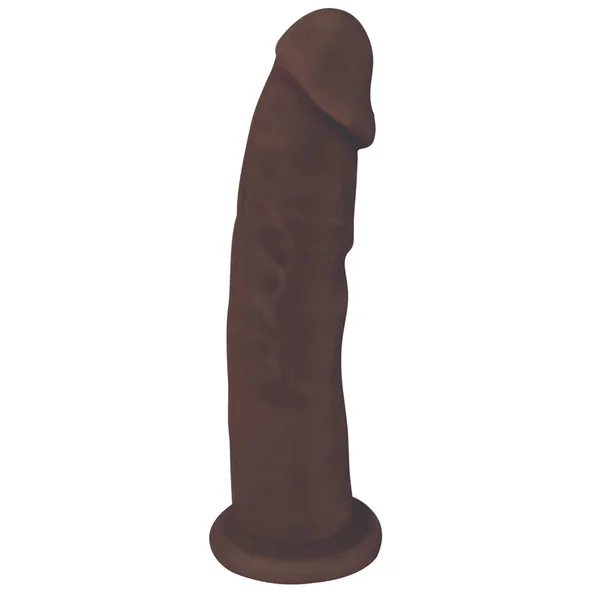 Silexpan Dark Hypoallergenic Silicone Dildo – 6 Inch