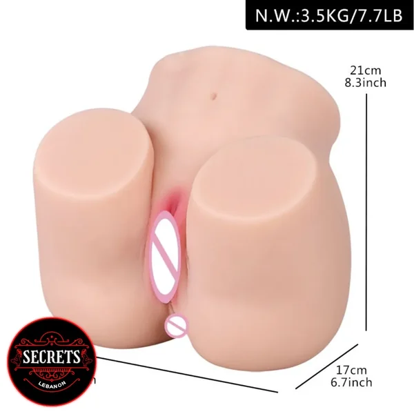 Silicon Ass & Pussy Half Body Sex Doll