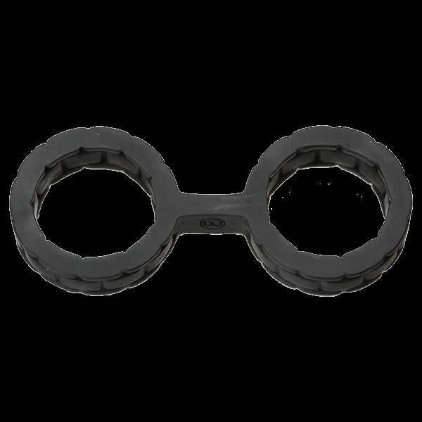 SILICONE CUFFS SMALL BLACK