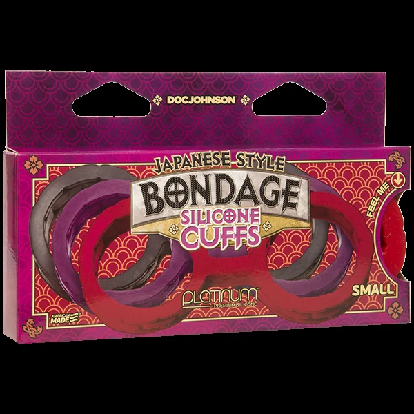 SILICONE CUFFS SMALL RED