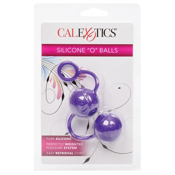 Silicone “O” Balls-Purple