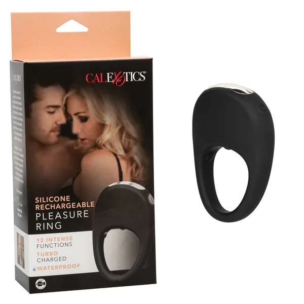 SILICONE RECHARGEABLE PLEASURE RING