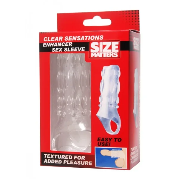 Size matters enhancer sex sleeve