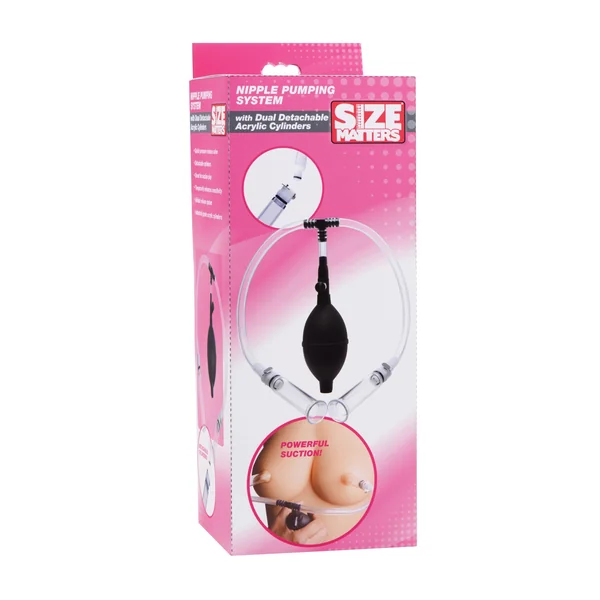 Size Matters Nipple Pumping System With Dual Cylinders