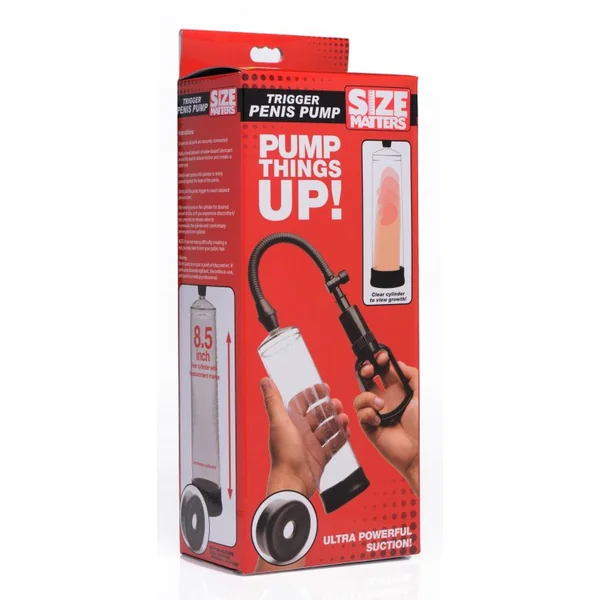 SIZE MATTERS PULL HANDLE PENIS PUMP
