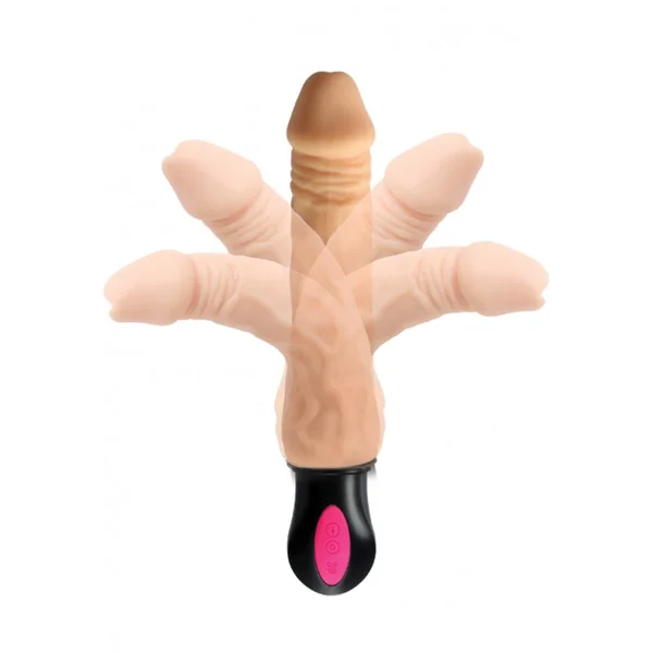 SKINSATIONS HEAT SEEKER FLEXIBLE WARMING DILDO 8 “