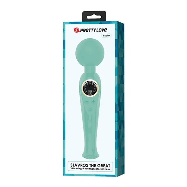 Skylar - Led Digital Display Wand - Turquoise