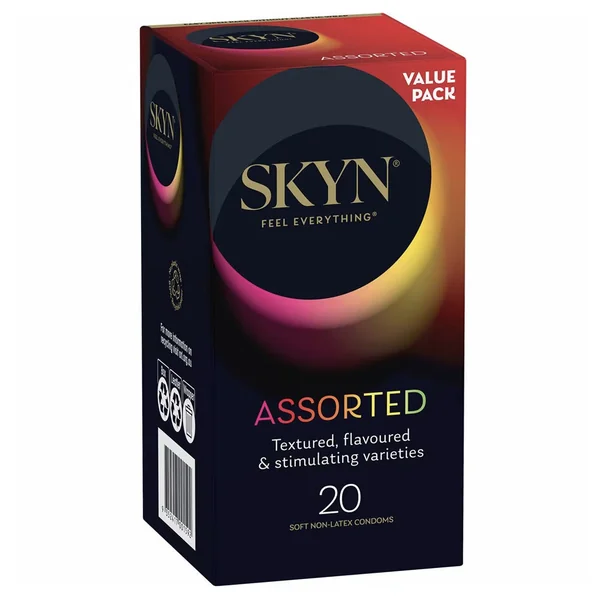 Skyn Assorted Non-Latex Condoms Variety Pack