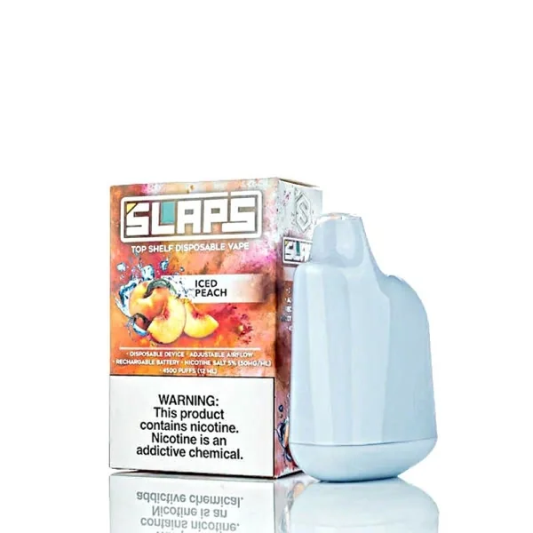 Slaps 4500 Puff Iced Peach