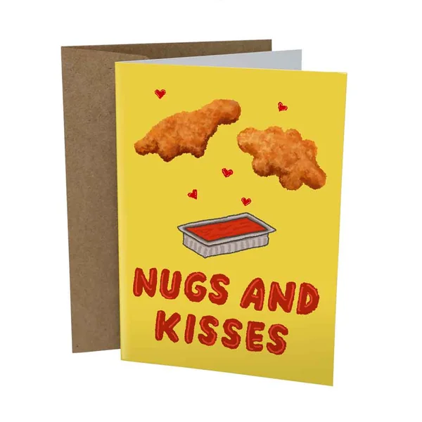 Sleazy Greetings – Nugs And Kisses Card