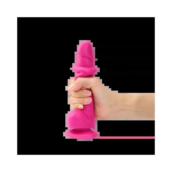 Sliding Skin Realistic Dildo with Balls 9" by Strap-on-Me