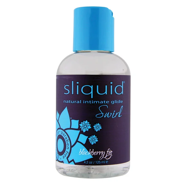 Sliquid Naturals Swirl Intimate Lubricant - Blackberry Fig 4.2oz