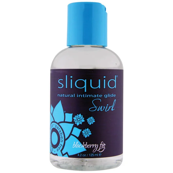 Sliquid Naturals Swirl Lubricant - 4.2 Oz Blackberry Fig