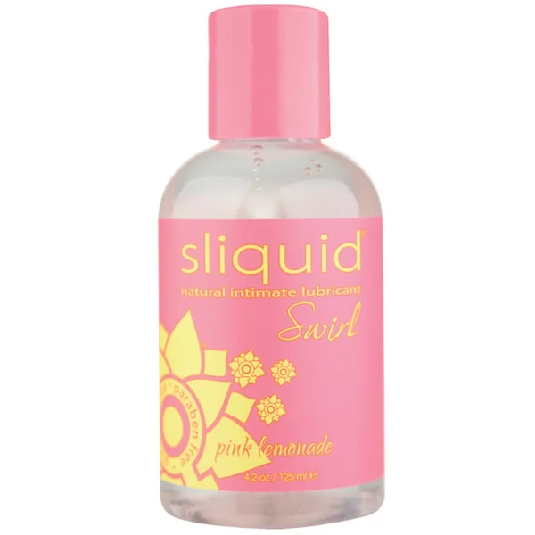 Sliquid Naturals Swirl Lubricant - 4.2 Oz Pink Lemonade