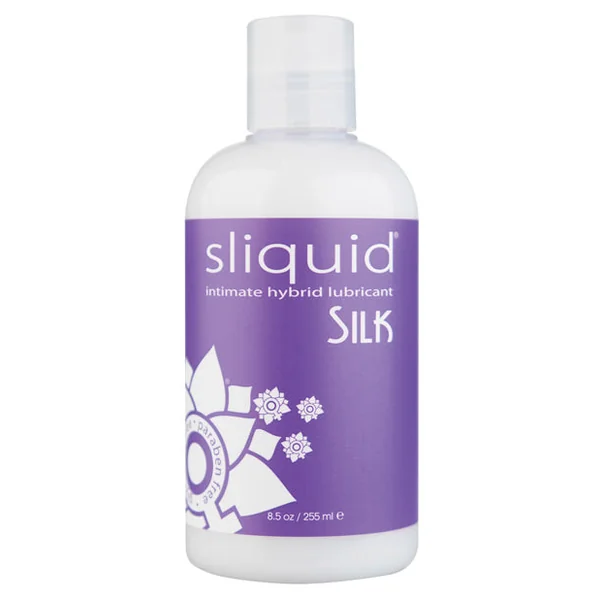 Sliquid Silk Hybrid Lube Glycerine & Paraben Free - 8.5 Oz