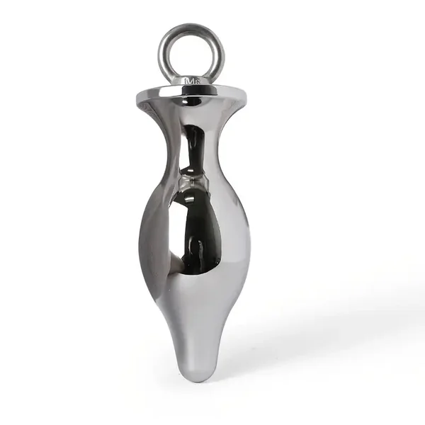SM Alternative Traction Metal Anal Plug Dilator Ring For G-spot Stimulating