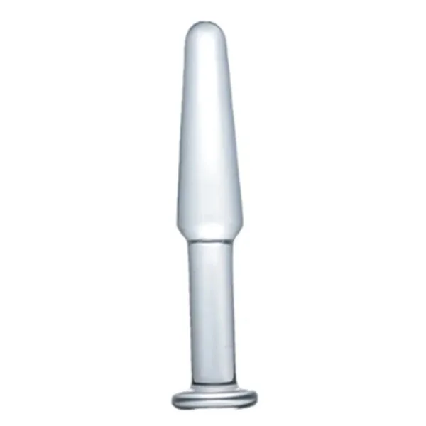 SM Training Anal Plug G-spot Prostate Massager Clear Stopper Adult Toy