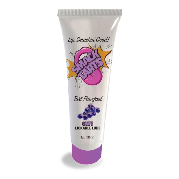 Smack Tarts 4oz Lickable Flavored Lubricant-Grape