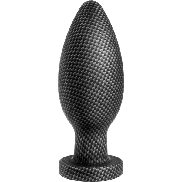 Spark Silicone Plug Textured Small Black 4 Inch