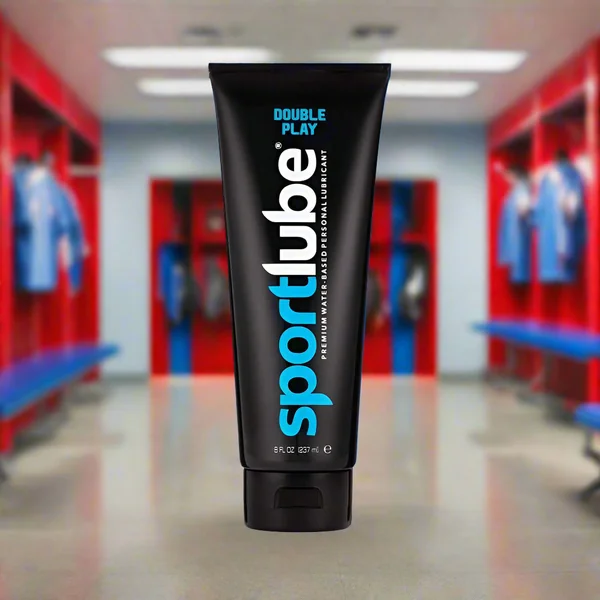 SportLube Double Play Premium Water-Based Personal Lubricant 8 oz (237 mL) Tube