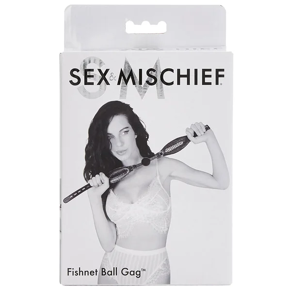 Sportsheets Sex & Mischief Fishnet Ball Gag