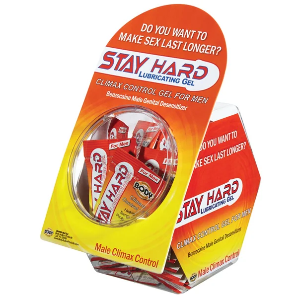 STAY HARD SAMPLE PACKET 50PC FISHBOWL DISPLAY