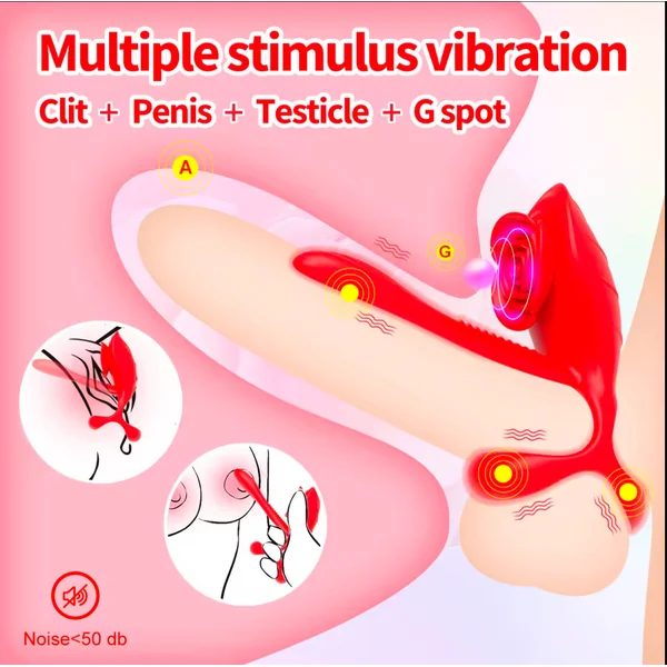 Stimulating passion remote control lock precision ring