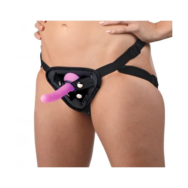 STRAP U DOUBLE-G DELUXE VIBRATING SILICONE STRAP ON KIT