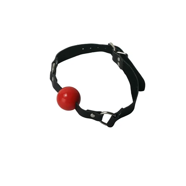 Strict 1.7 inch Red Soft Ball Gag