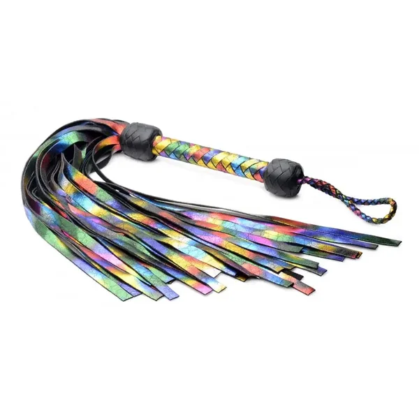 Strict® Leather Rainbow Leather Flogger