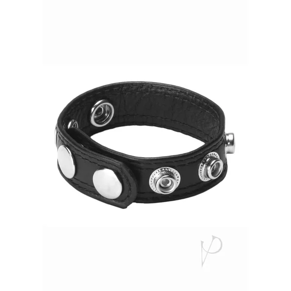 Strict Leather Speed Snap Non-Vibrating Penis Ring