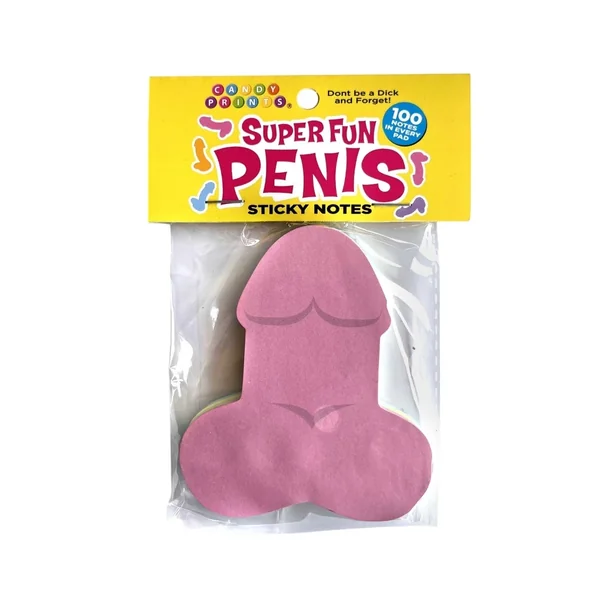Super Fun Penis Sticky Notes