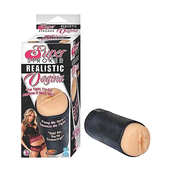Super Stroker Realistic Vagina - Flesh