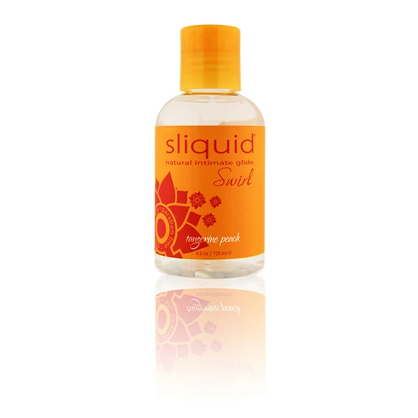 Swirl Flavored Lubricant Tangerine Peach by Sliquid