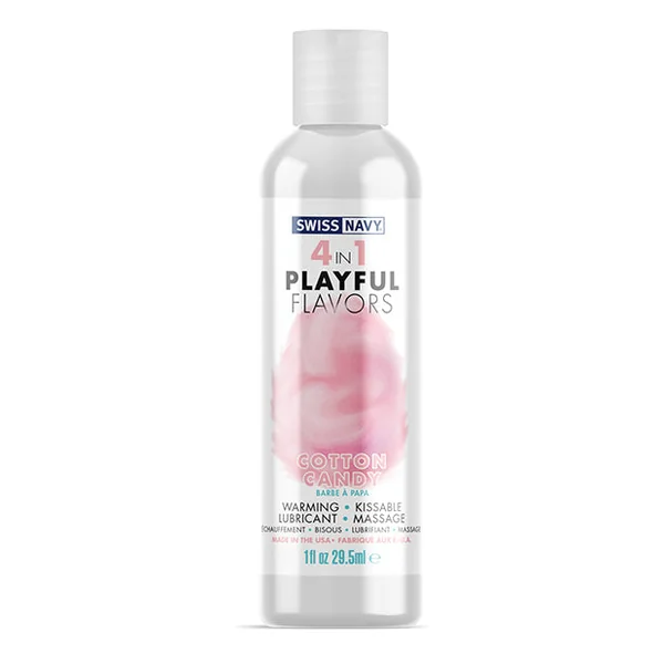 Swiss Navy 4 In 1 Playful Flavors Cotton Candy