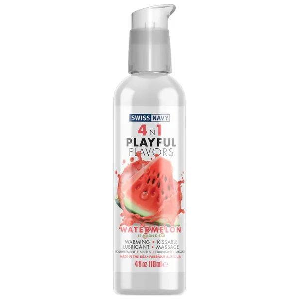Swiss Navy – 4 in 1 Watermelon 4oz