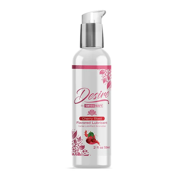 SWISS NAVY DESIRE CHERRY BLAST FLAVORED LUBE 2 OZ