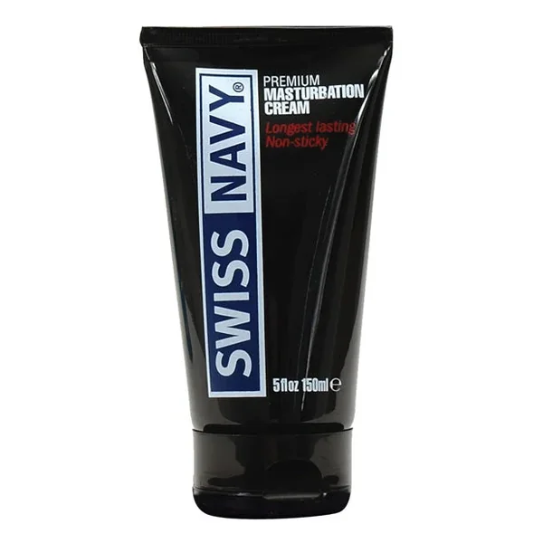 Swiss Navy Premium Masturbation Cream – 5 oz Tube