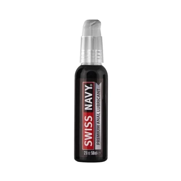 Swiss Navy Premium Silicone Anal Lubricant - 2 Oz.