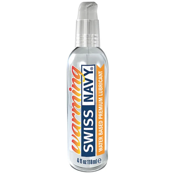 Swiss Navy Warming Water Based Lube - 4 Oz