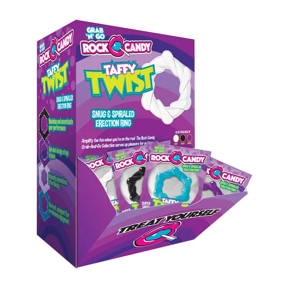 Taffy Twist 24 Pk Display - Assorted