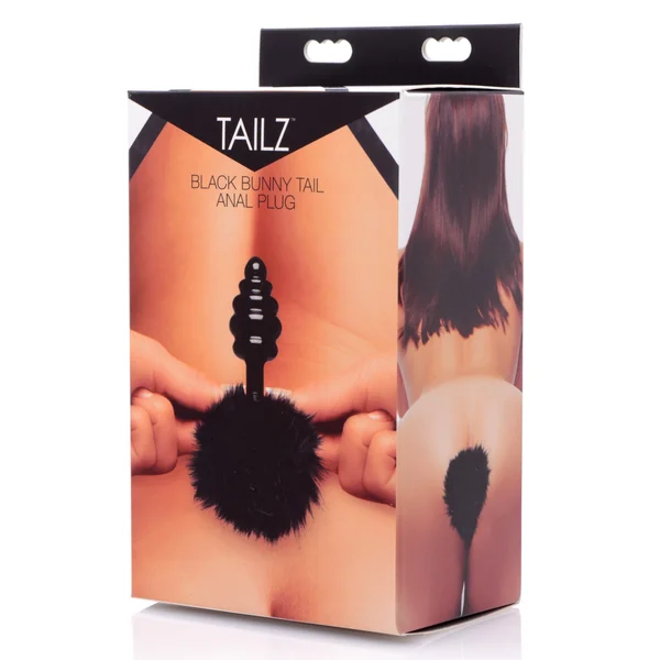 Tailz Black Bunny Anal Plug