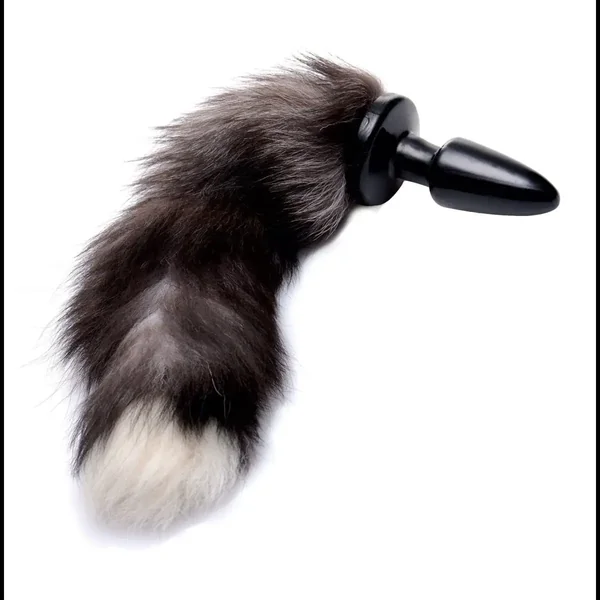Tailz® Grey Fox Tail Anal Plug